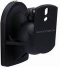 Monoprice Pair of Black Speaker Wall Mounts - 7.5 lb. Capacity
