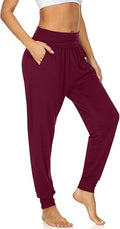 UEU Women's Cozy Yoga Joggers Pants for Comfortable Workouts