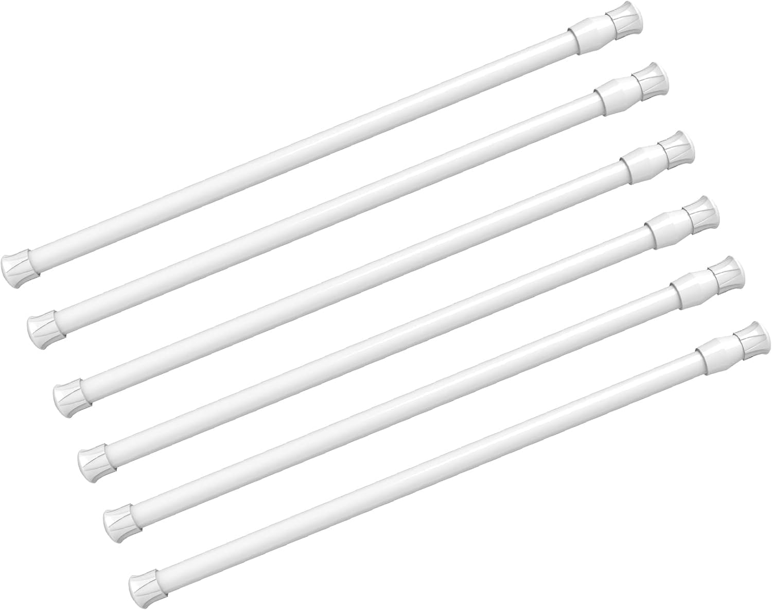 Small White Tension Rods 12-20in: Perfect for Small Windows