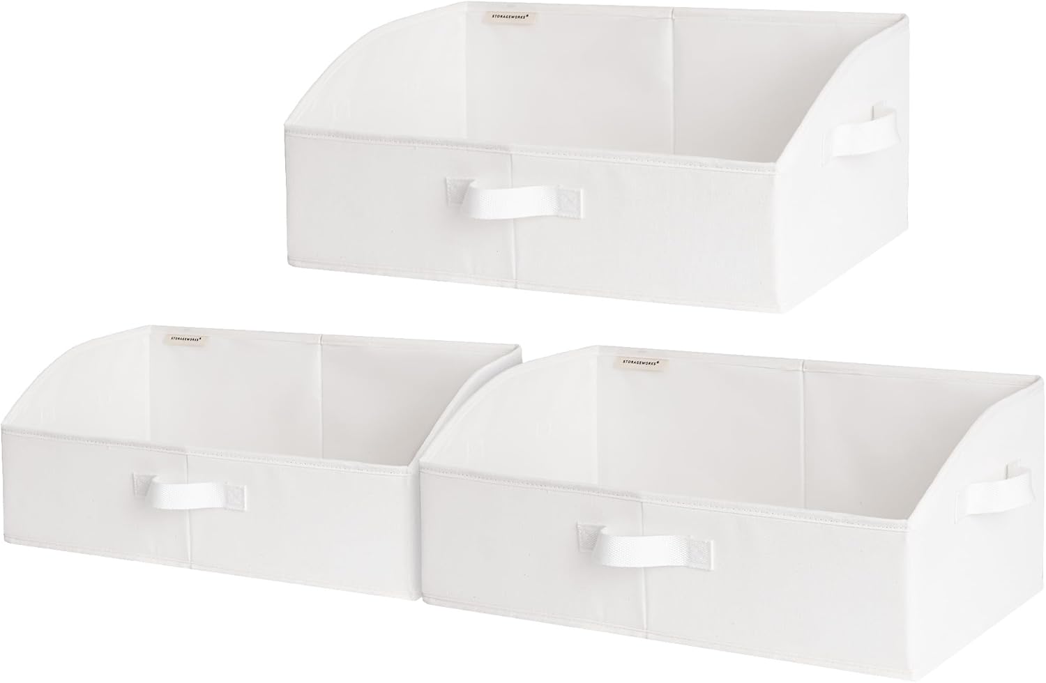 StorageWorks Closet Storage Bins for Easy Organizing and Access