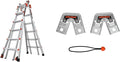 Multi-Position Ladder Velocity with Wheels, 26 ft - Versatile Work