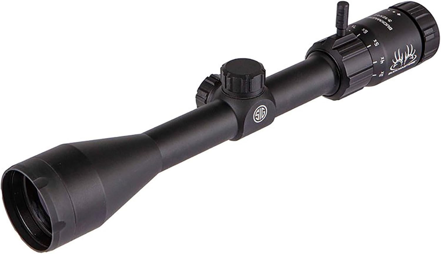 SIG SAUER Buckmasters 3-12x44mm Riflescope for Precision Hunting
