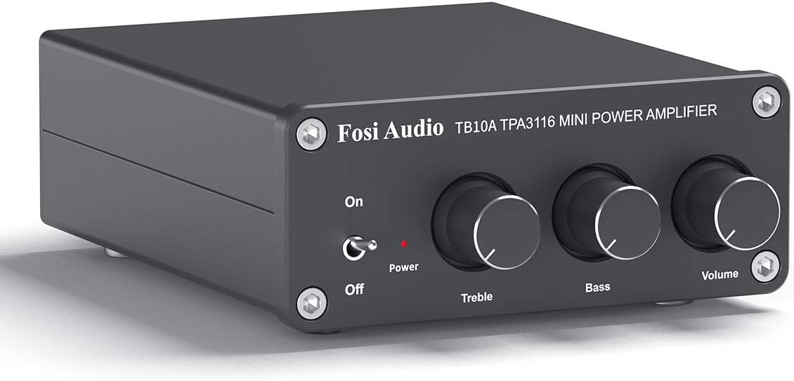 Fosi Audio TB10A Mini Hi-Fi Class D Amplifier for Home Speakers