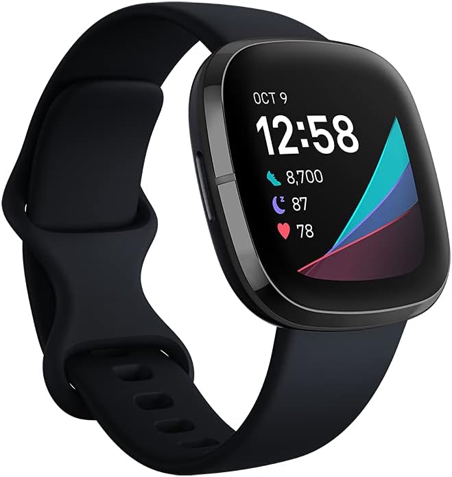 Fitbit Sense Smartwatch: Health, Stress & More