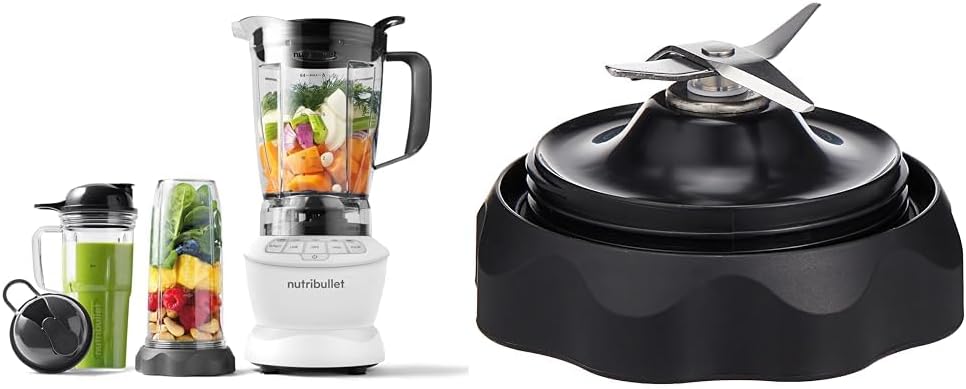 NutriBullet 1200W Full-Size Blender Combo - Easy Twist Blade