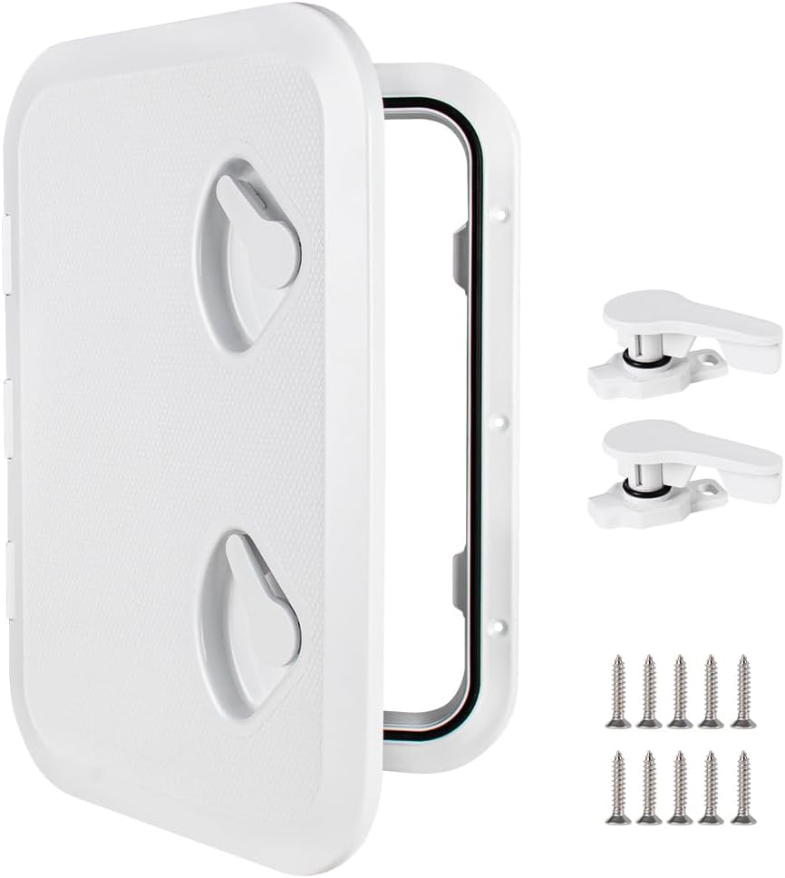 Marine Deck Access Hatch 12.4in x 17.3in Durable Boat Lid