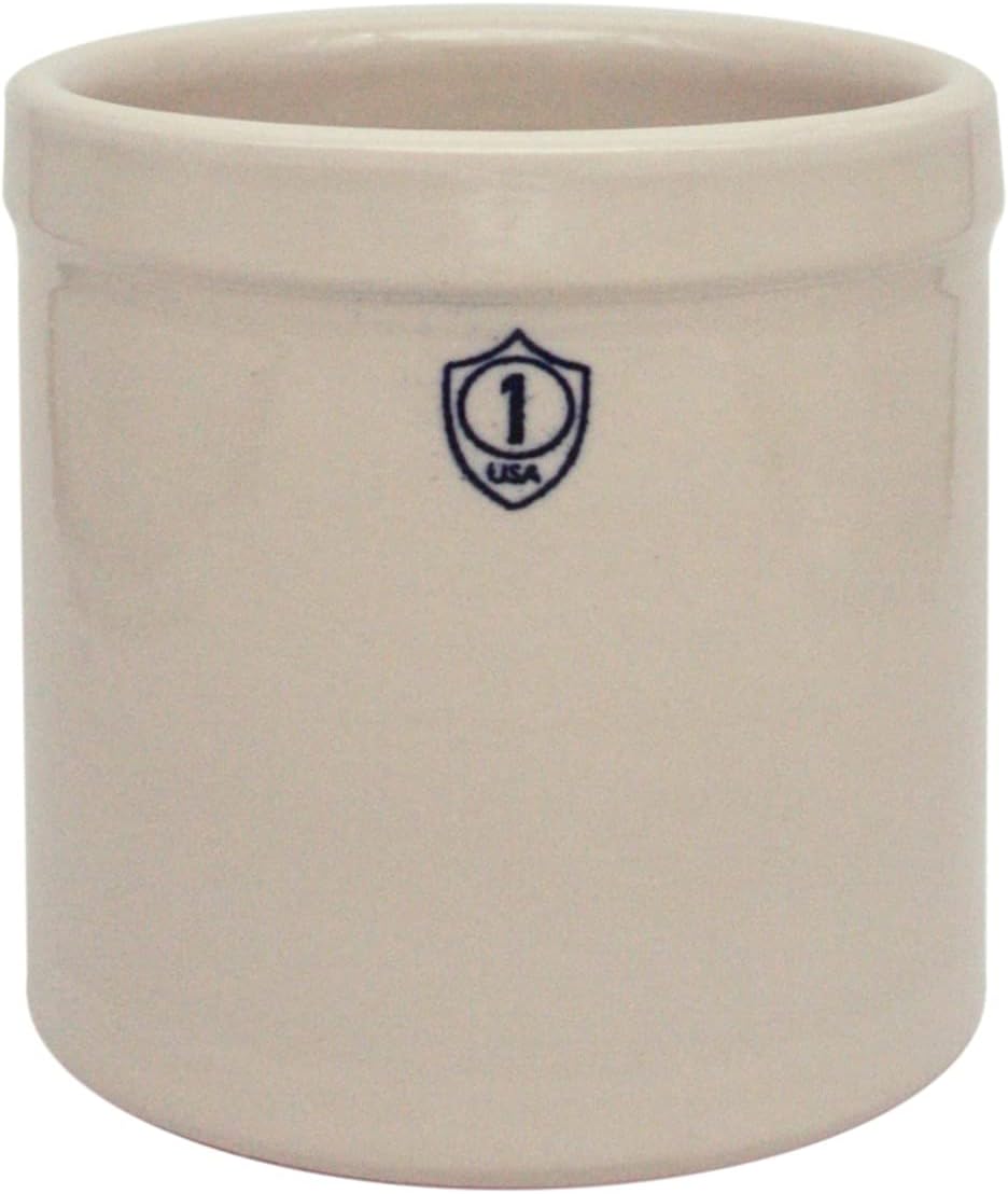 Ohio Stoneware 1 Gallon Crock for Kitchen and Garden Use