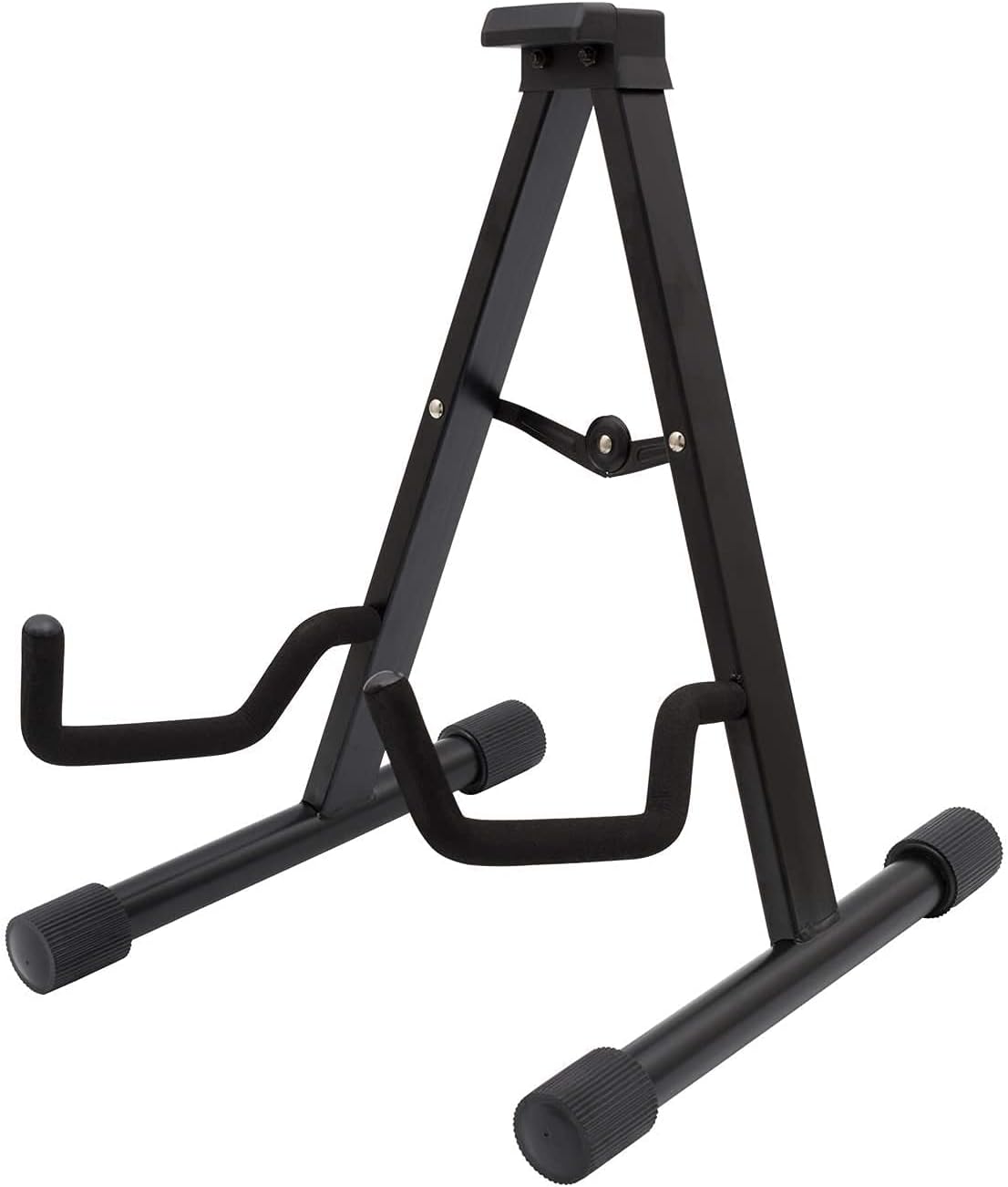 Portable Black Guitar Stand - Securely Hold Multiple Guitars!