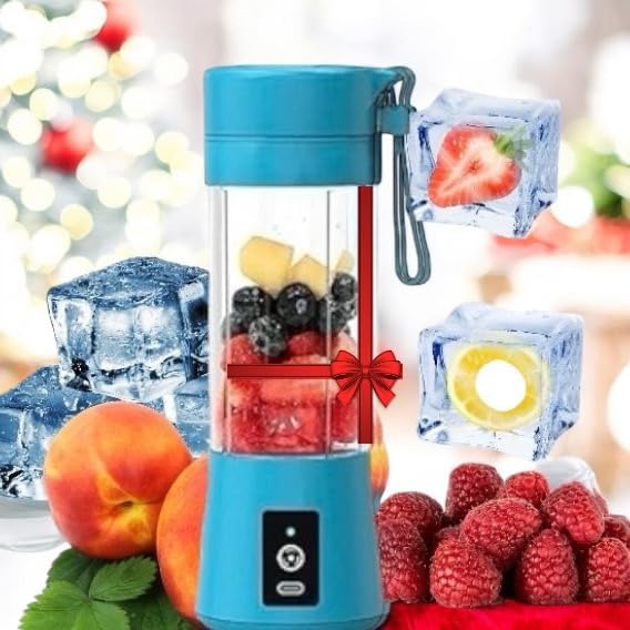 Portable Rechargeable Juice Blender - On-The-Go Blend!
