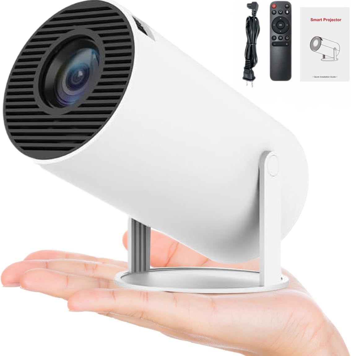 CineMaster Pro 4K Smart Movie Projector for Home Theater Fun