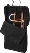Tough 1 Bridle/Halter with 3 Prong Tack Rack - Durable Hanging Tack