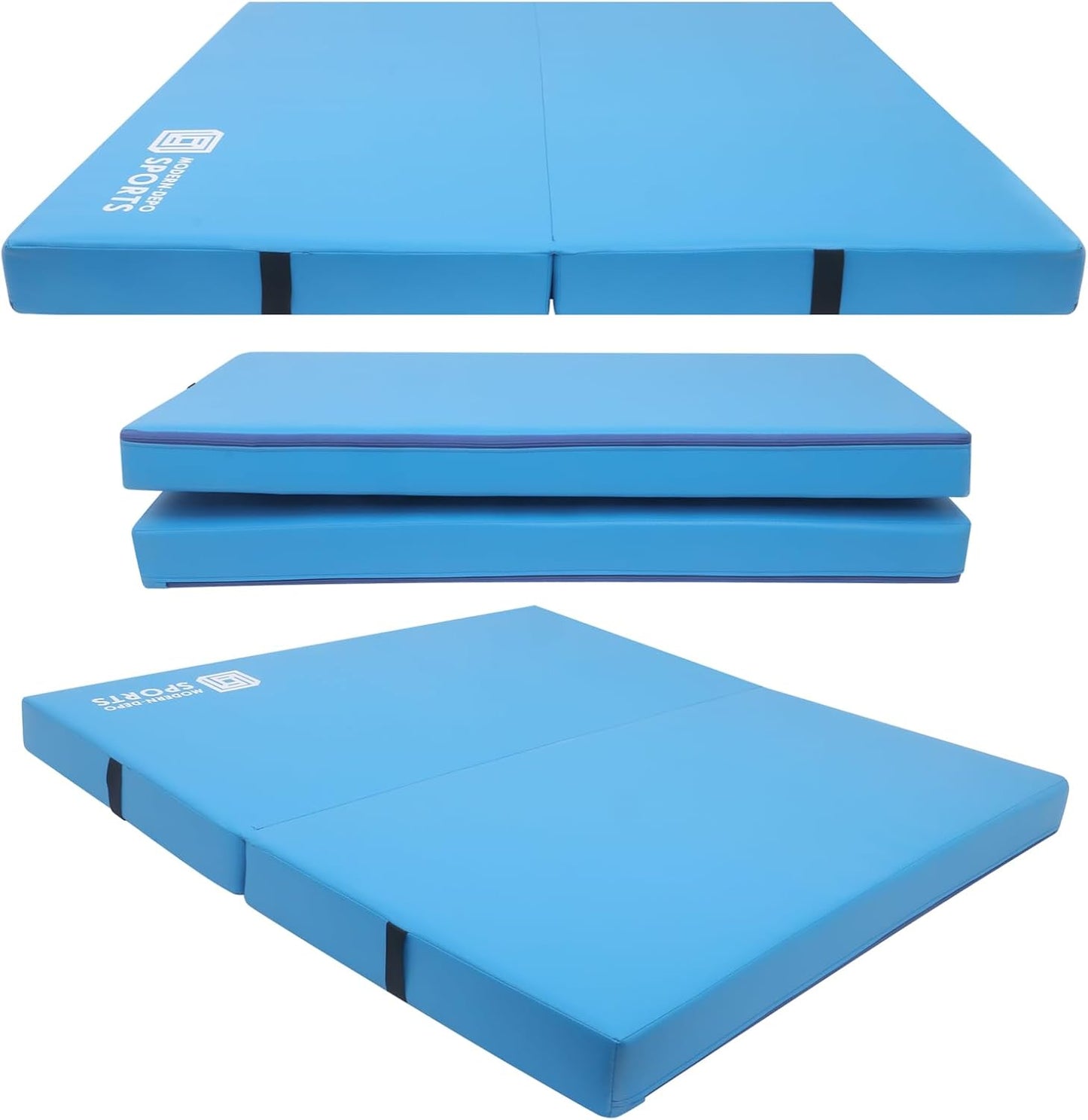 Kids 4x4x4 Gymnastics Crash Mat - Portable & Thick!