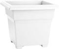Countryside Square Tub Planter 18in - Deep Root Zone for Healthy