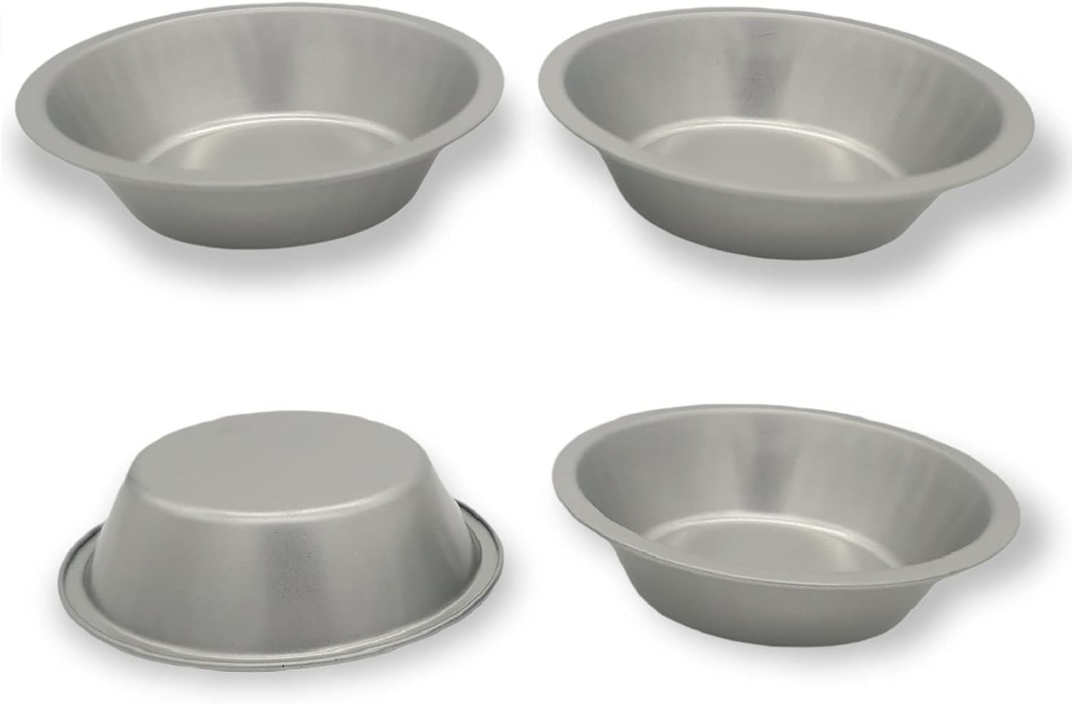 Handy Housewares 5-Inch Non-Stick Mini Pie Pans Set of 4