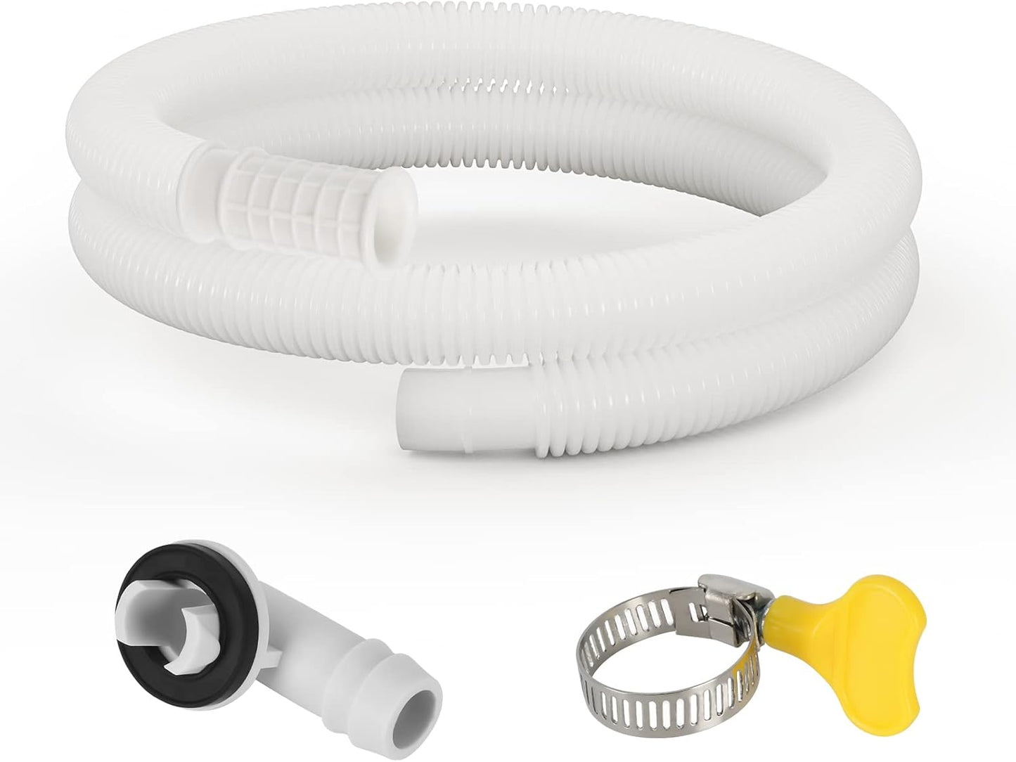 HOXHA 5 Ft Flexible Drain Hose Kit - Keep Your AC Condensate Draining Smoothly!