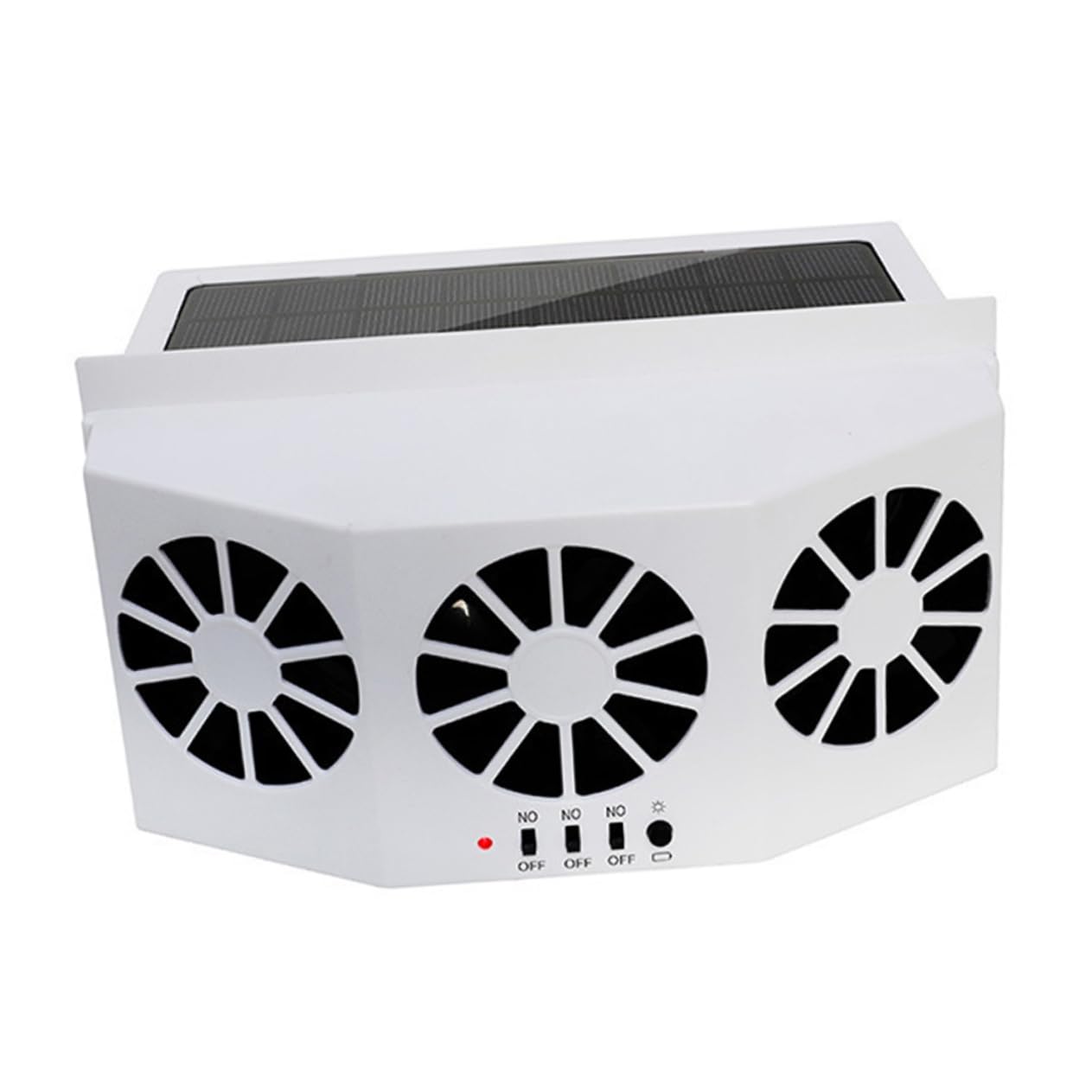 Portable Solar Car Fan - Stay Cool Anywhere!
