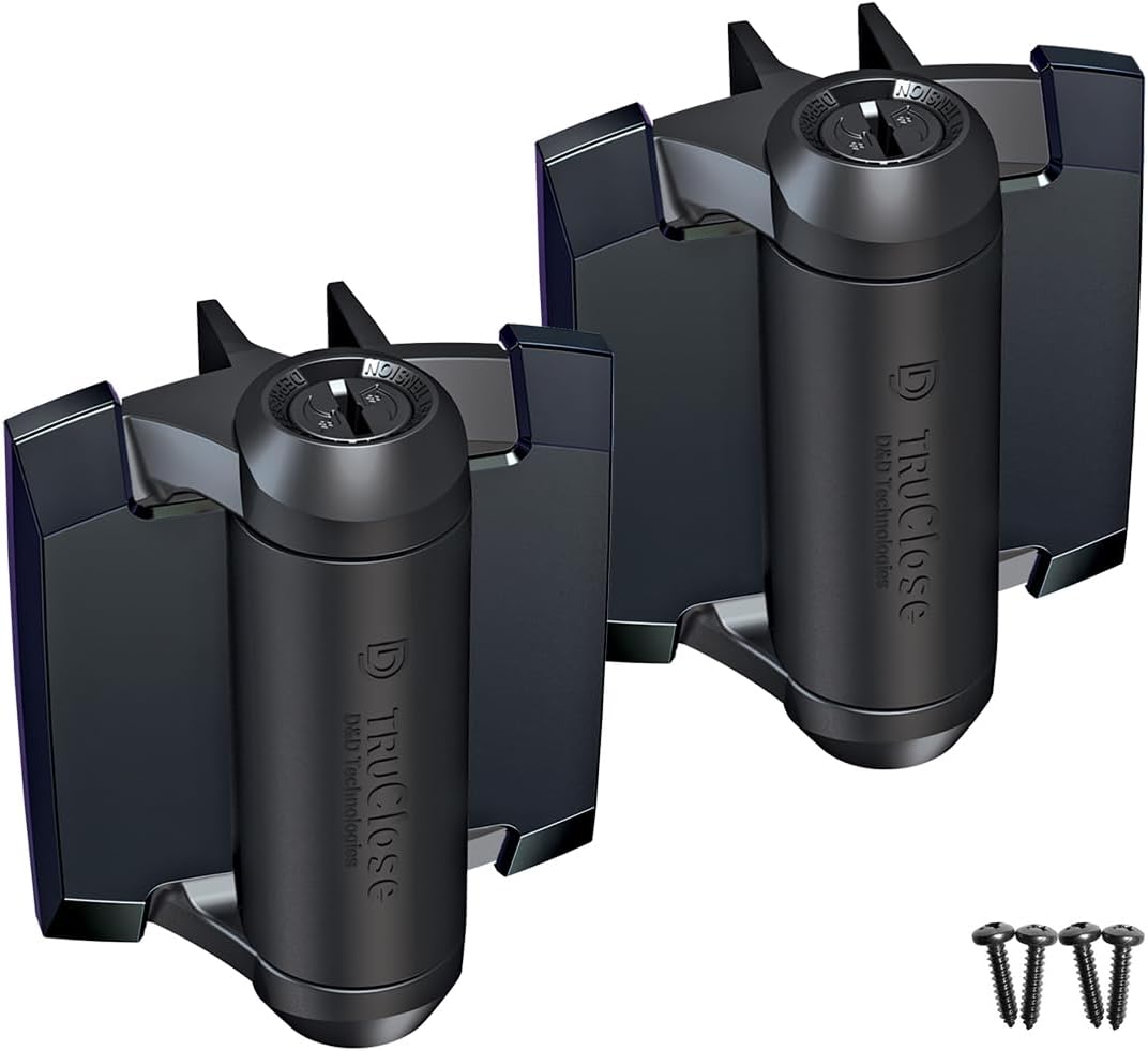 D&D Technologies TruClose Regular Duty Gate Hinges for Metal Gates