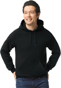 Gildan Heavy Blend Hoodie - Cozy Large Black