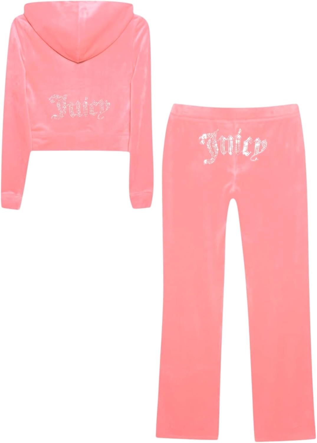 Juicy Couture Women's Bling Velour Tracksuit for Ultimate Comfort