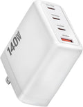 140W USB C Charger 4-Port Foldable Fast Laptop Charger - Compact GaN