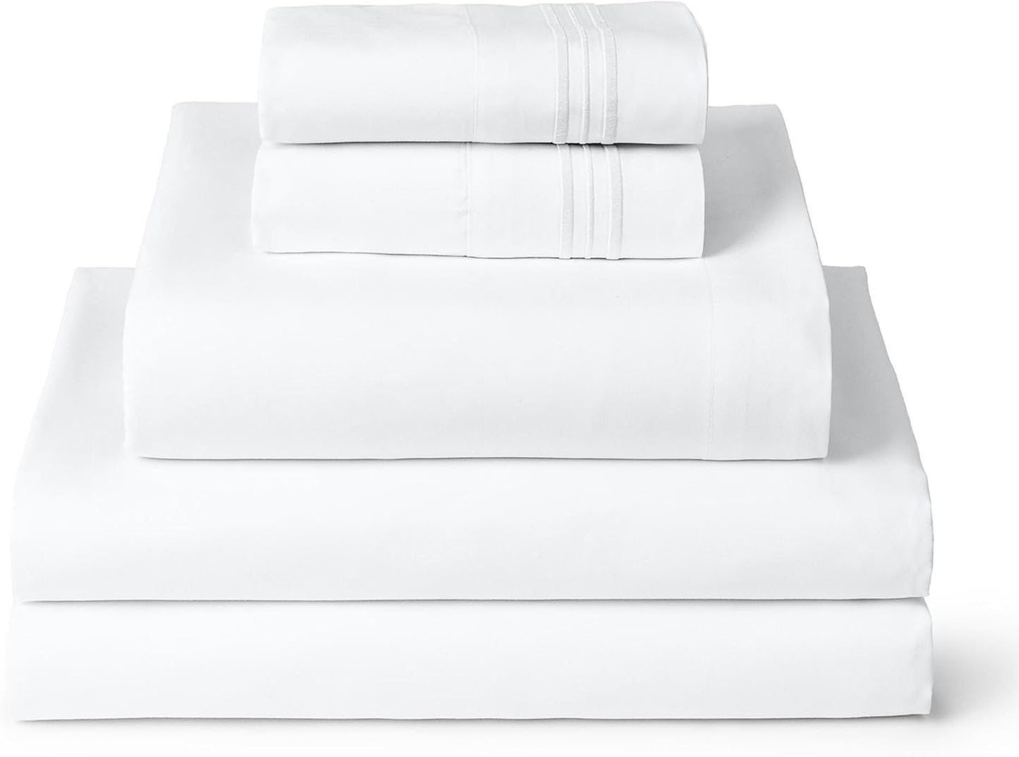 Mellanni Split King Sheets Set - Luxury Bedding for Comfort