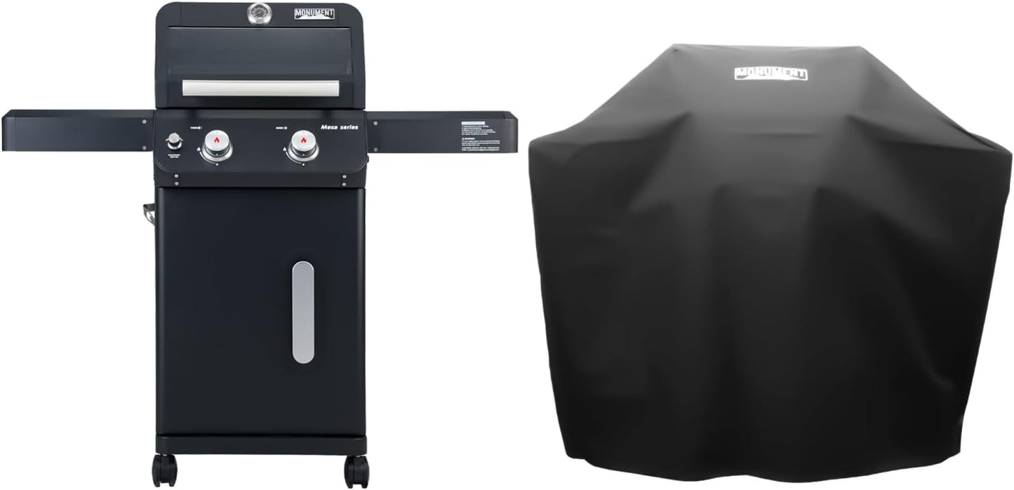 Monument Grills 2-Burner Liquid Propane Gas Patio Grill