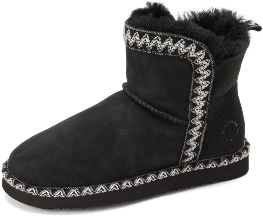 Fireside Shearling Water Resistant Indoor/Outdoor Boot Slipper