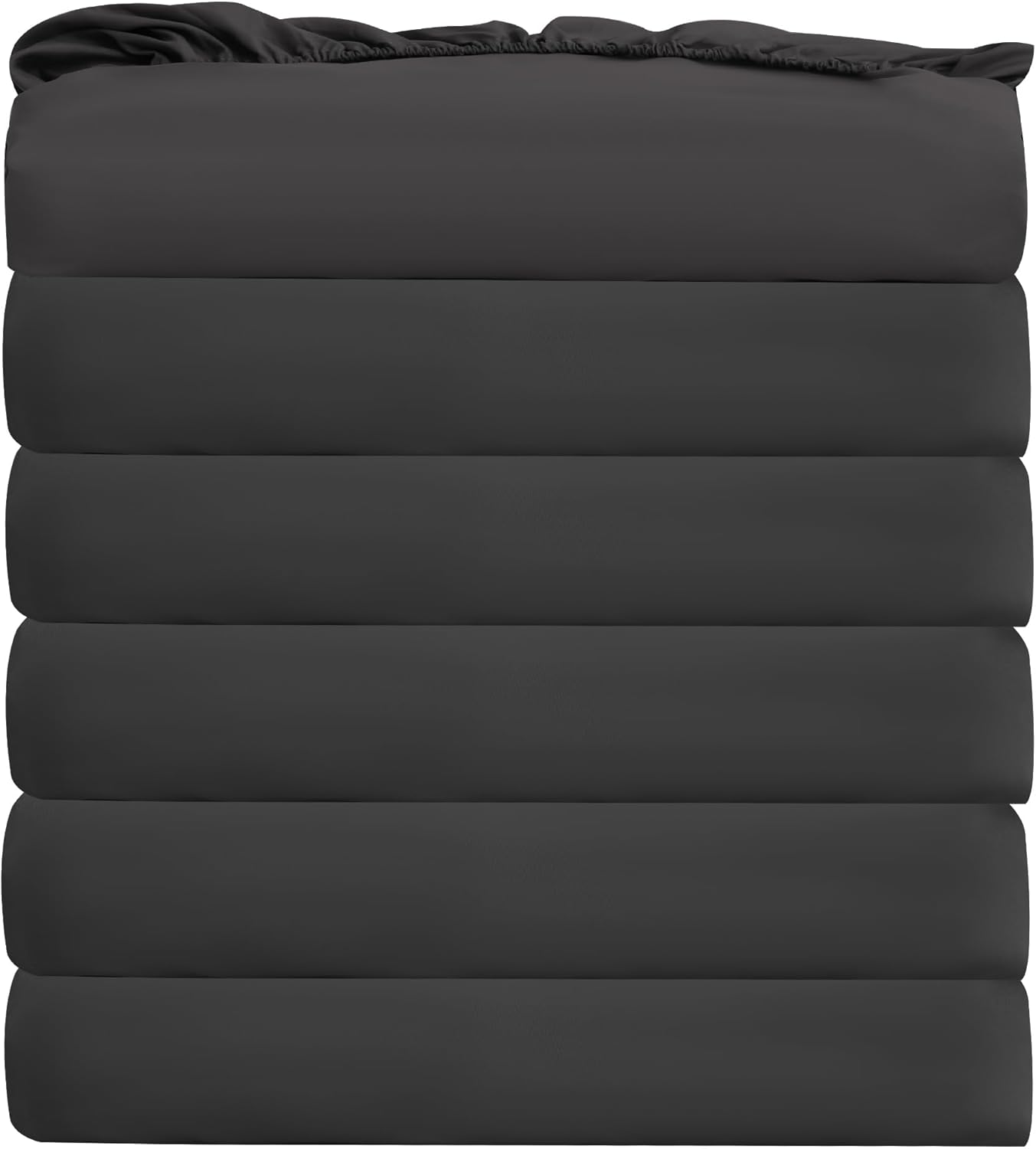 Bulk Twin Fitted Sheet Only Deep Pocket 6 Pack for Hosts