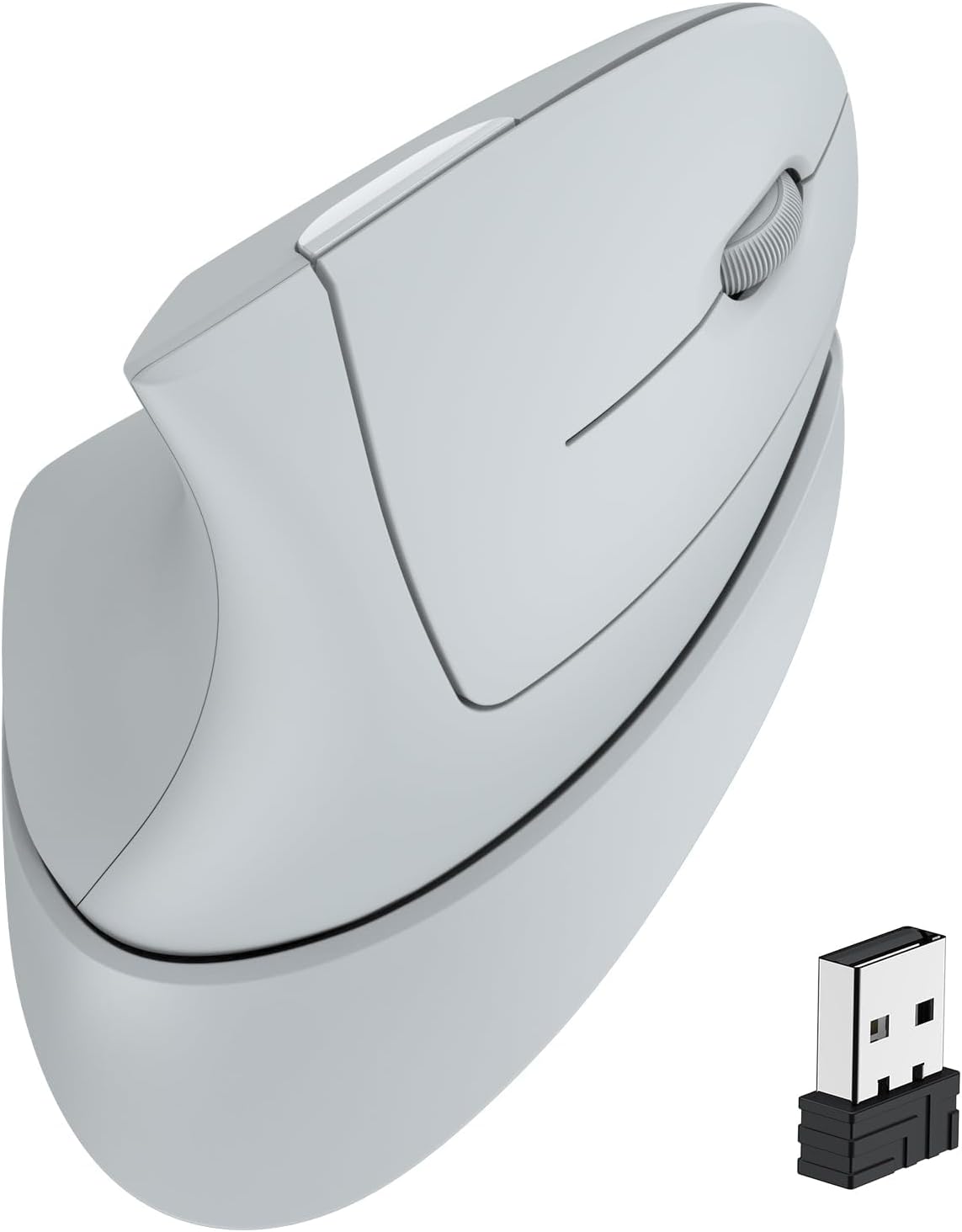 iClever Wireless Vertical Mouse: Ergonomic, Silent Click