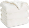 Bedsure GentleSoft Sherpa Fleece Blanket King Size for Comfort