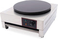 LUOSHALIYA Electric Crepe Maker: Adjustable Temp, Nonstick 40cm