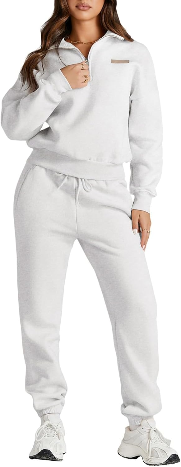 Herseas Women 2 Piece Outfits Sweatsuit Lounge Set for Comfort