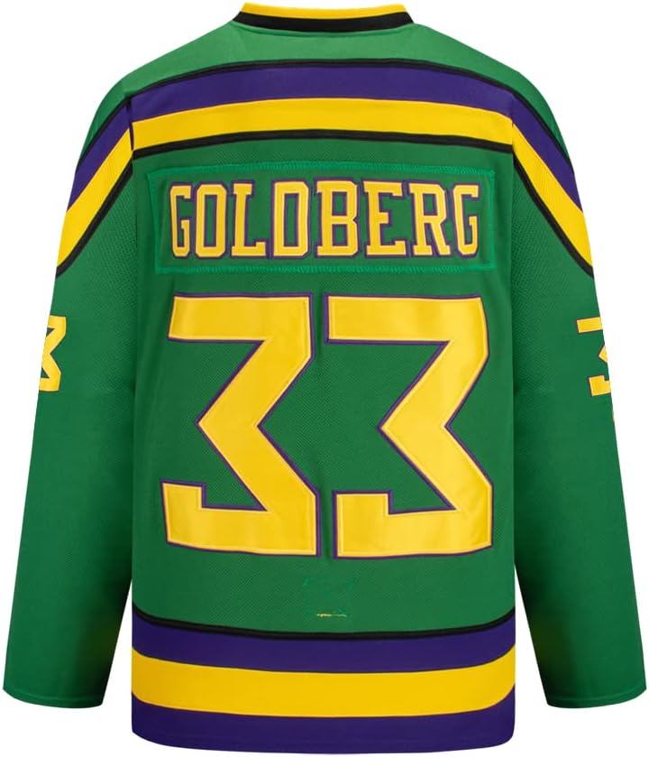 Mighty Ducks Movie Hockey Jersey for 90s Hip Hop Adults Style