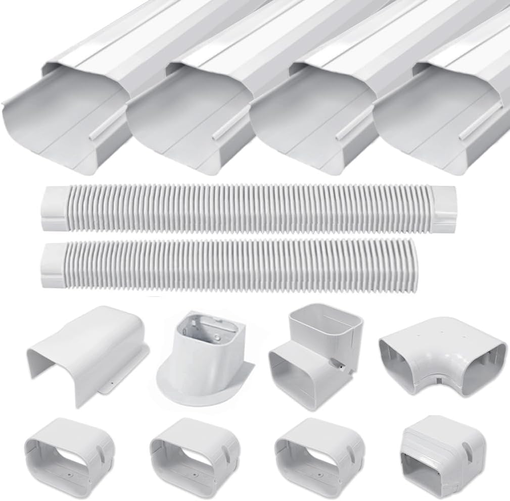 Seamless 17ft Mini Split Line Cover Kit by Cestluck