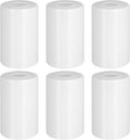 White Frosted Glass Shades Replacement 6 Pack - Soft Even Lighting