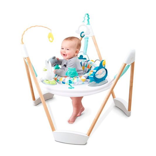 Evenflo Woodland Wonder Baby Activity Center - 360 Spin & Bouncing Springs
