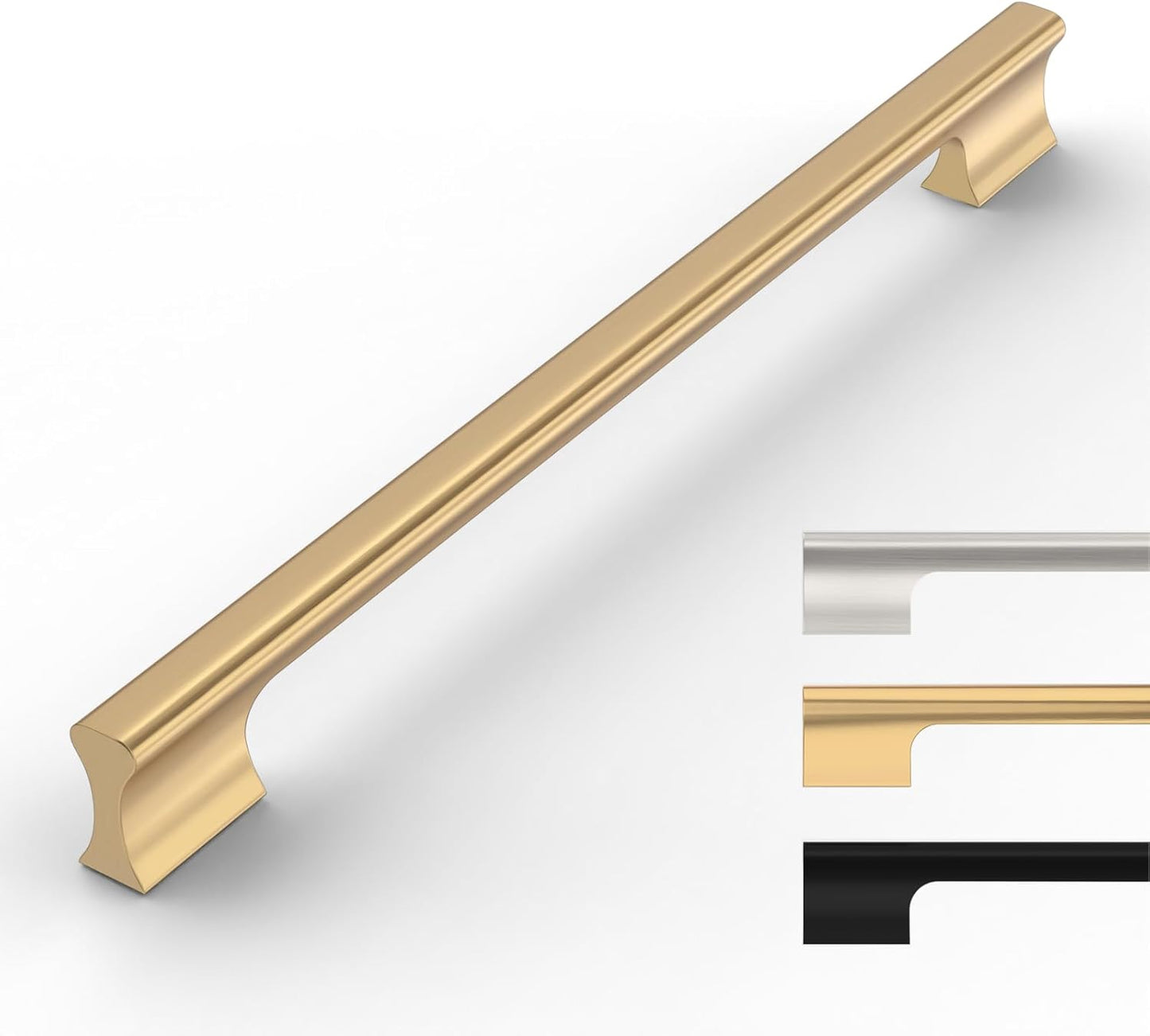 10 Pack Champagne Bronze Cabinet Pulls for Kitchen Hardware