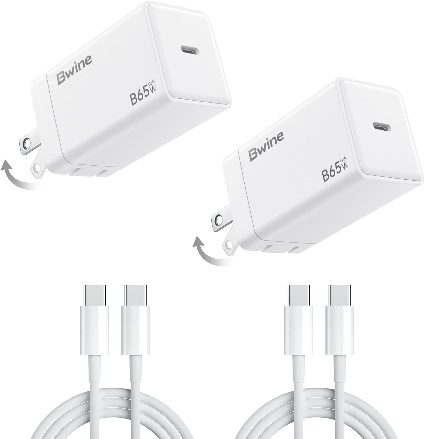 Bwine 65W Phone Charger: Fast GaN Charging for All Devices