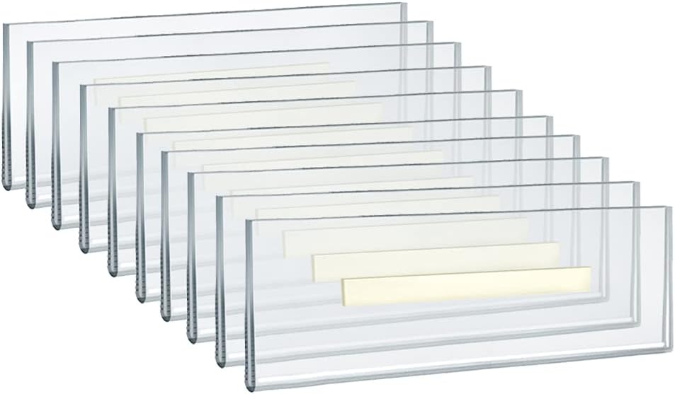 Adhesive Clear Acrylic Wall Sign Holder Display for Posters