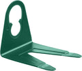 Brightown Pack of 400 Green Shingle Tab Clips - Secure Holiday Hold