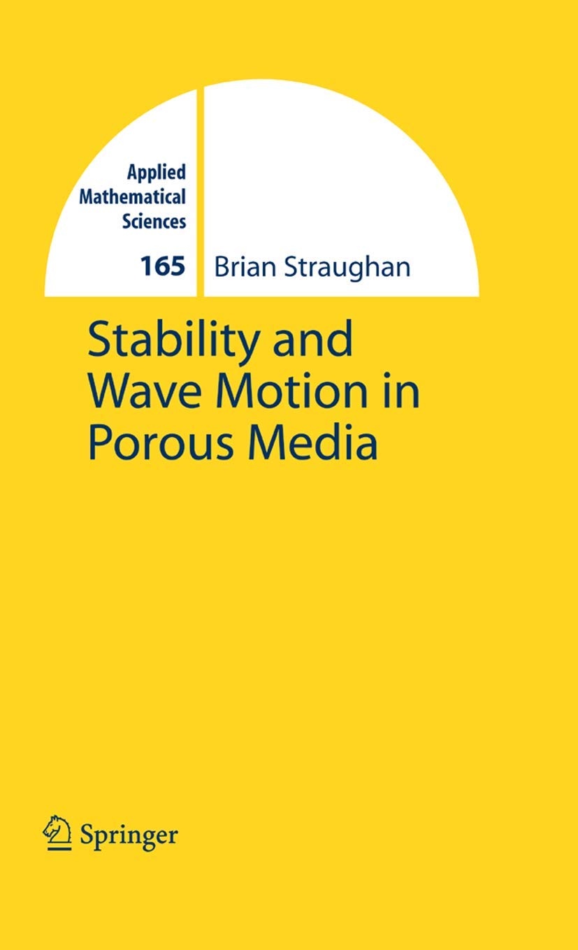 Stability and Wave Motion in Porous Media: A Comprehensive Guide