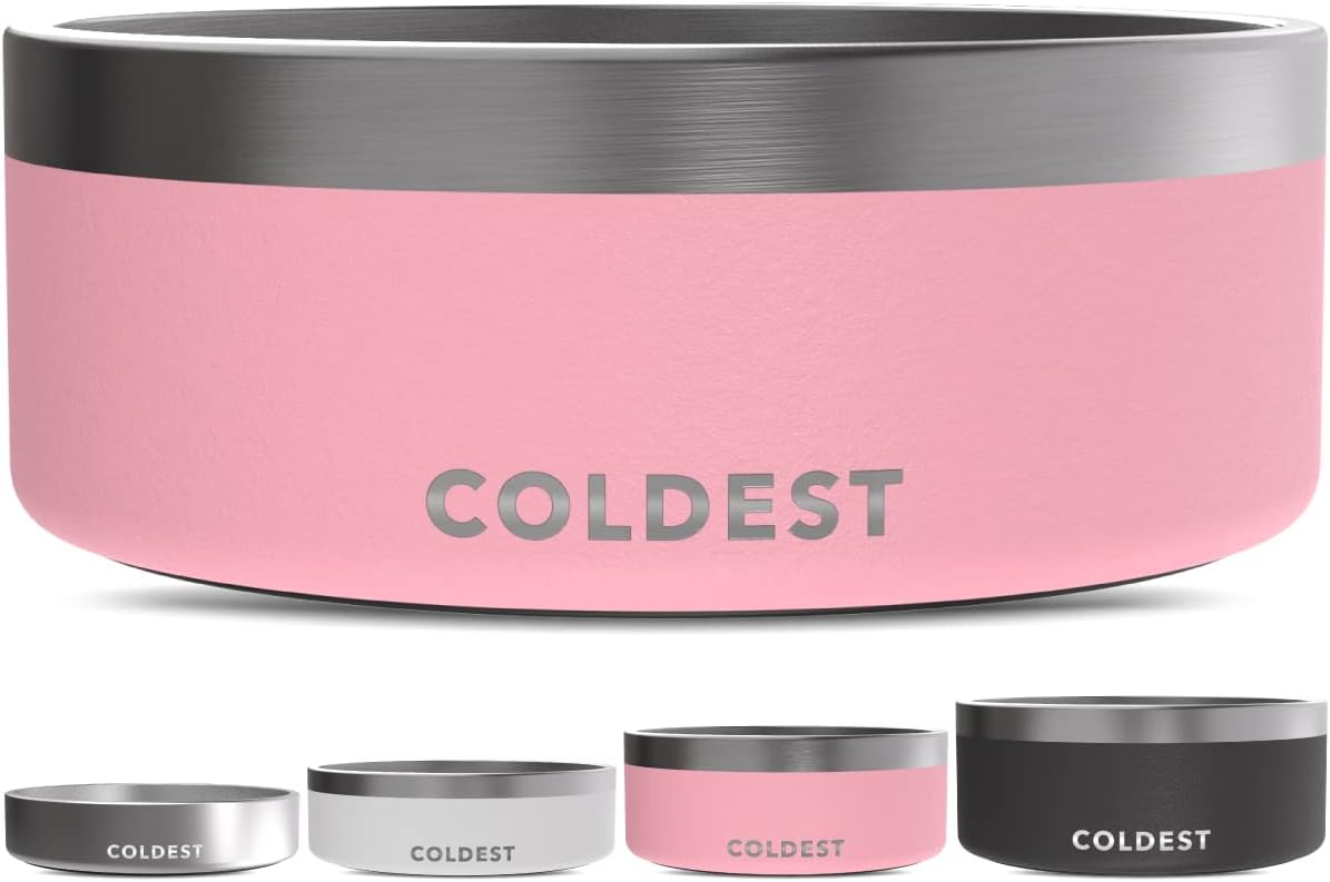 Coldest Dog Bowl - Triple Wall Insulated, Non-Slip Design