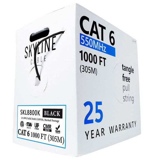 Skyline Cat 6 23 AWG Ethernet Cable for Fast Connectivity