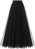 A Line Tulle Party Evening Tutu Skirt Tea Length - Flattering Fit