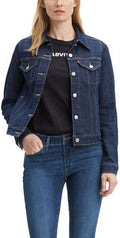 Womens Original Trucker Jacket Light Blue Denim - Classic Fit