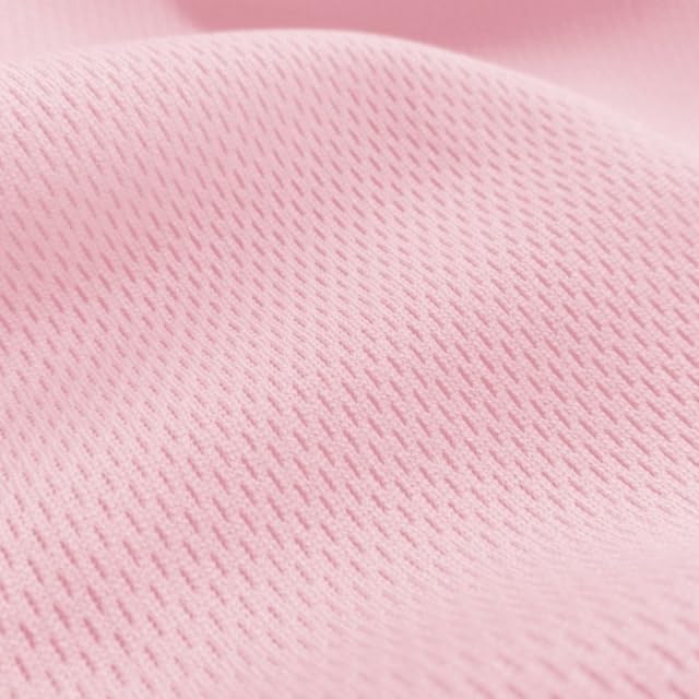 Pico Textiles 20 Yards Baby Pink Dimple Mesh Jersey Fabric