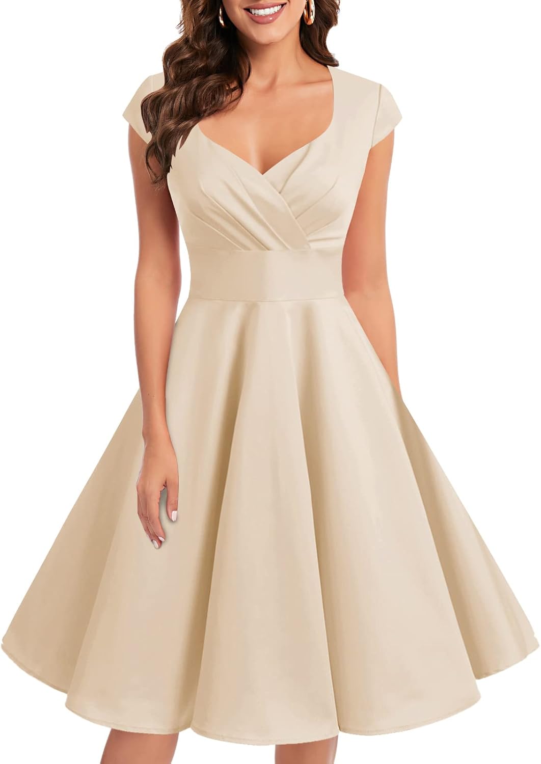 1950s Retro Vintage Cocktail Party Swing Dresses for Women