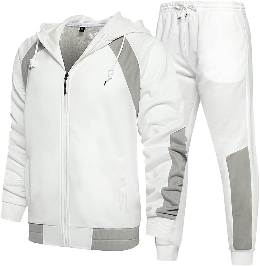 Men's Hooded Athletic Tracksuit for Comfort and Style