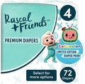 Rascal + Friends Diapers Co~Co~Melon Edition Size 4 - Nightproof