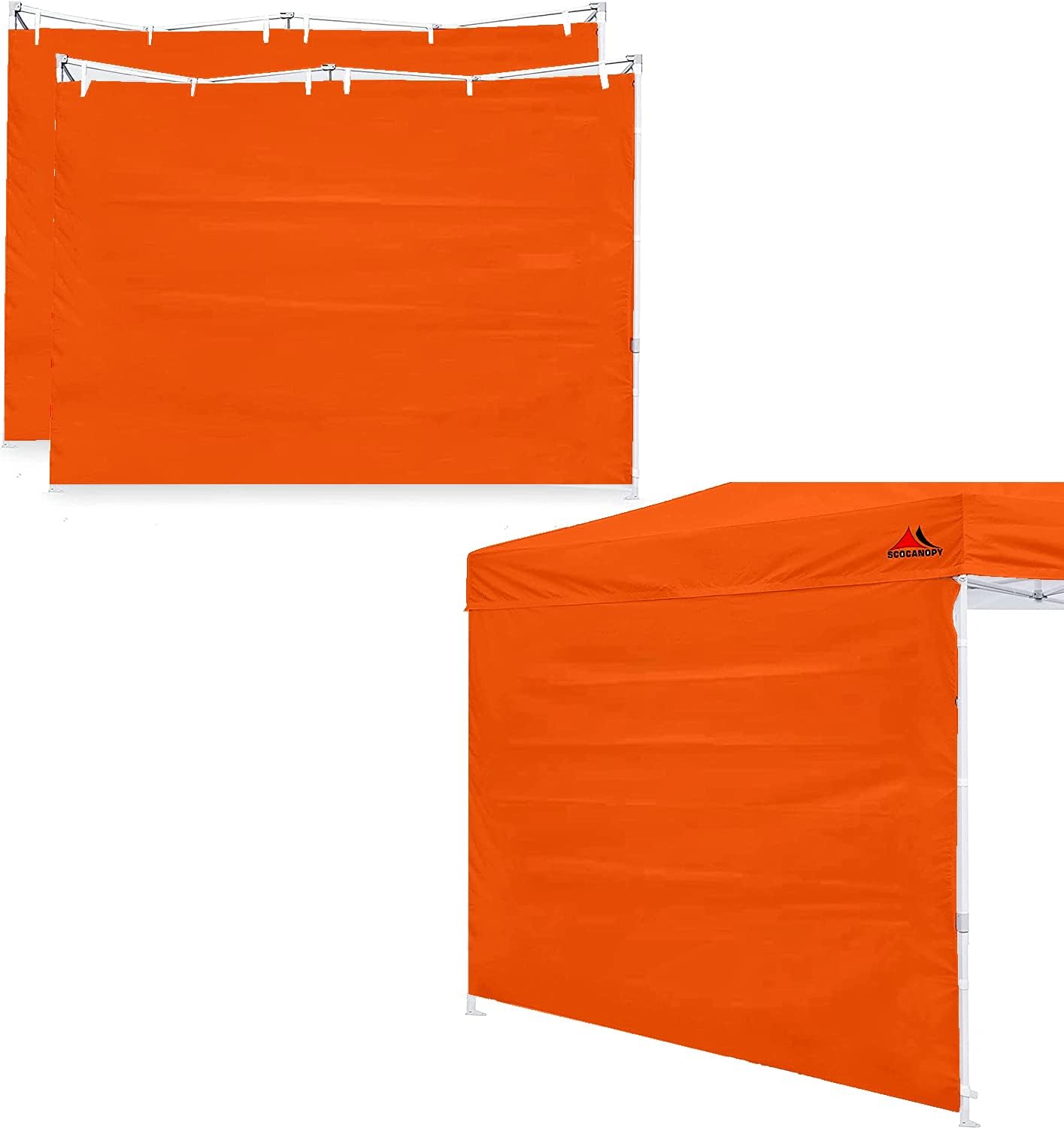 SCOCANOPY SideWall for 10x10 Canopy Frame - Durable 3 Pack